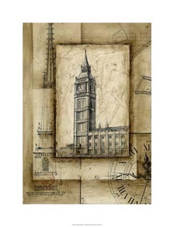 Passport To Big Ben by Ethan Harper art print