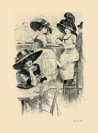 Maxim&#39;s Bar art print