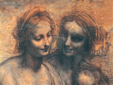 Virgin and Child by Leonardo Da Vinci art print