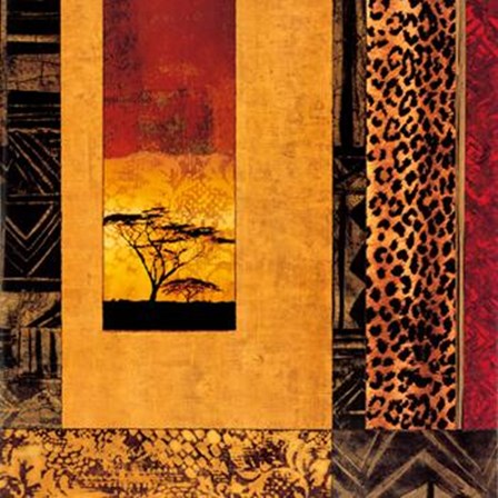 African Studies I by Chris Donovan art print