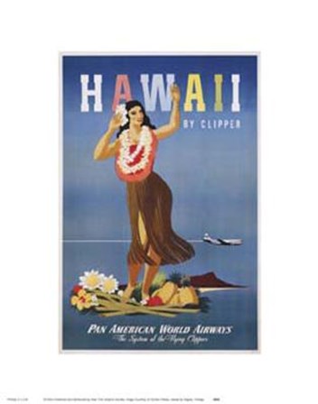 Hawaii By Clipper by John Atherton art print