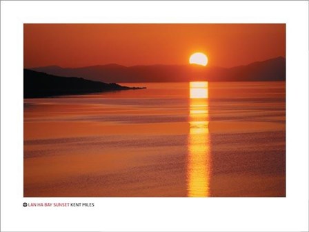 Lan Ha Bay Sunset, Vietnam by Kent Miles art print