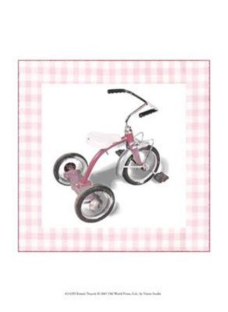 Krista&#39;s Tricycle by Vision Studio art print