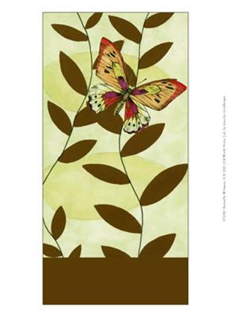 Butterfly Whimsey II by Jennifer Goldberger art print
