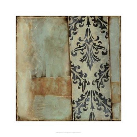 Damask Harmony IV by Jennifer Goldberger art print