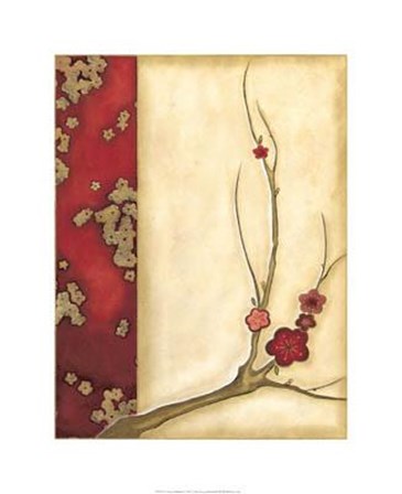 Crimson Branch I by June Erica Vess art print