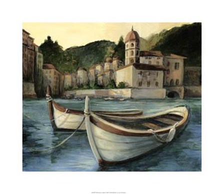 Mediterranean Harbor I by Ethan Harper art print