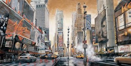 Crossroads (Times Square) by Sid Daniels art print