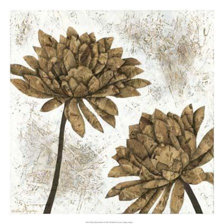 White Washed Dahlias I by Megan Meagher art print