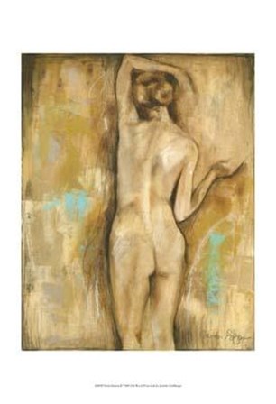 Nude Gesture II by Jennifer Goldberger art print
