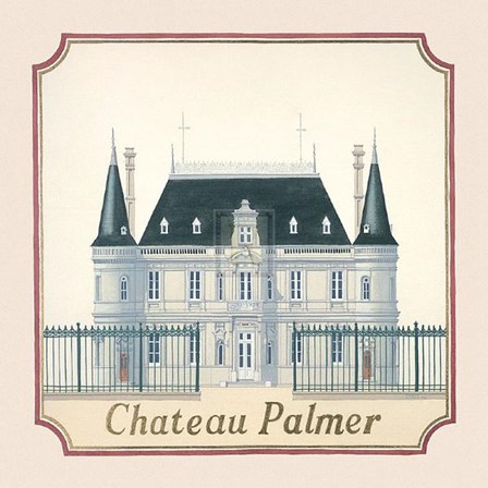 Chateau Palmer by Andras Kaldor art print