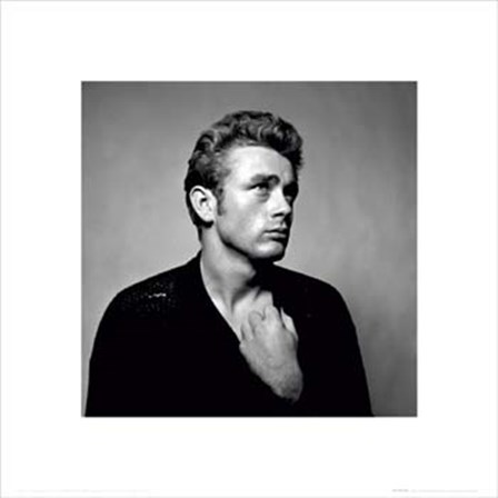 James Dean: Portrait art print