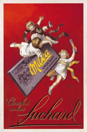 Chocolate Au Lait Suchard by Leonetto Cappiello art print