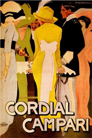 Cordial Campari by Marcello Dudovich art print