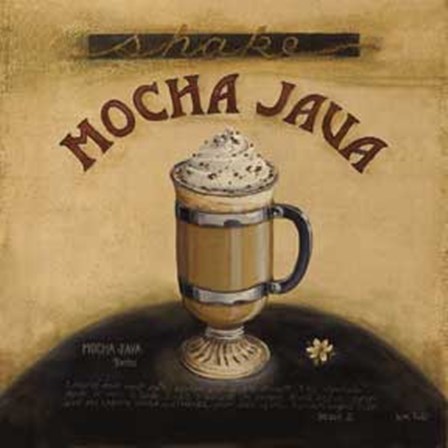 Mocha Java by Lisa Audit art print