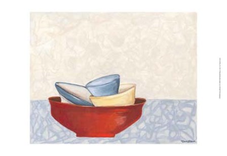 Fiesta Bowls I by Vanna Lam art print