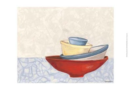 Fiesta Bowls II by Vanna Lam art print