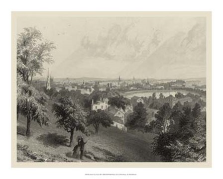 Scenic City Views III by R. Hinshelwood art print