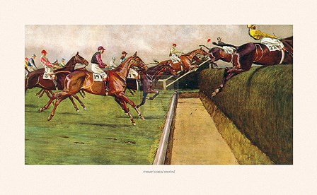 First Open Ditch by Cecil Aldin art print