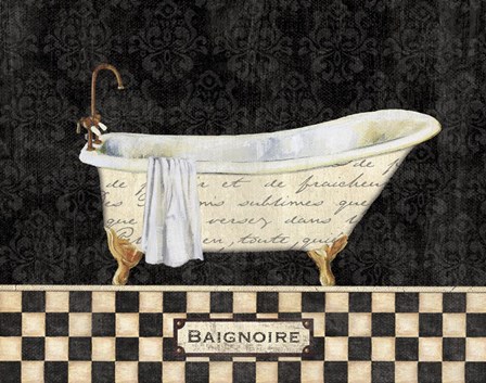 French Bathtub II by NBL Studio art print