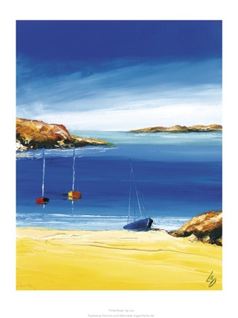 Three Boats by Leo art print