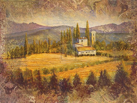 Chianti Land II by Mel Patrick art print