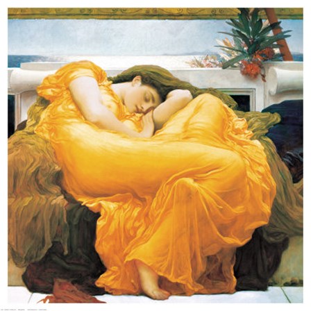 Flaming June, c.1895 by Frederic Leighton art print