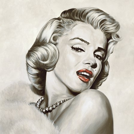 Marilyn Monroe - Dazzle by F Ritter art print