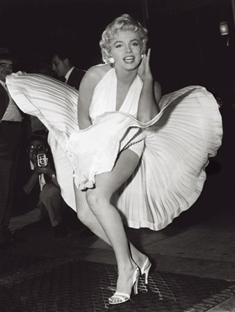 Marilyn Monroe - Seven Year Itch, c.1954 by Matthew Zimmerman art print