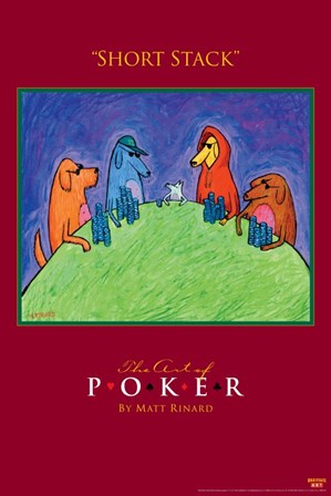 World Series of Poker Short Stack Animals art print