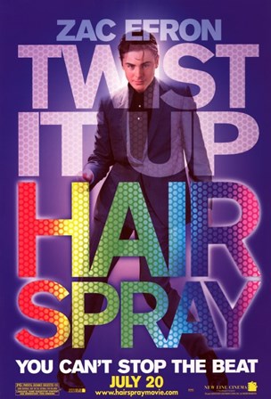 Hairspray - Zac Efron art print
