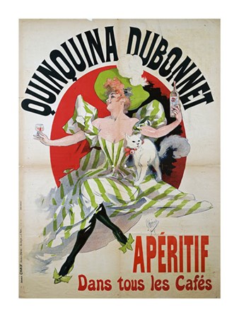 Quinquina Dubonnet by Jules Cheret art print