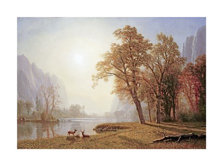 Yosemite Valley by Albert Bierstadt art print