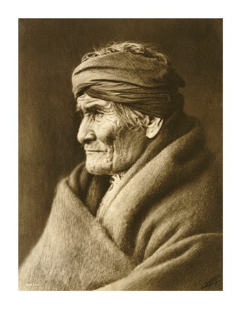 Geronimo, Apache by Edward S. Curtis art print