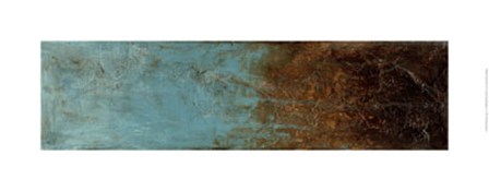 Oxidized Copper III by Jennifer Goldberger art print