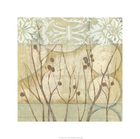 Willow and Lace I by Jennifer Goldberger art print