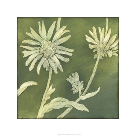 Verdigris Blossoms IV by Megan Meagher art print