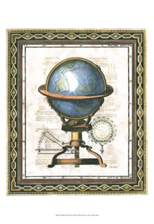 Traditional Globe II by Vision Studio art print