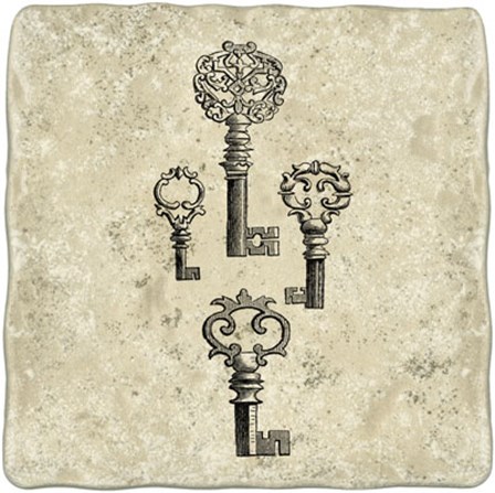 Antique Keys IV by Vision Studio art print