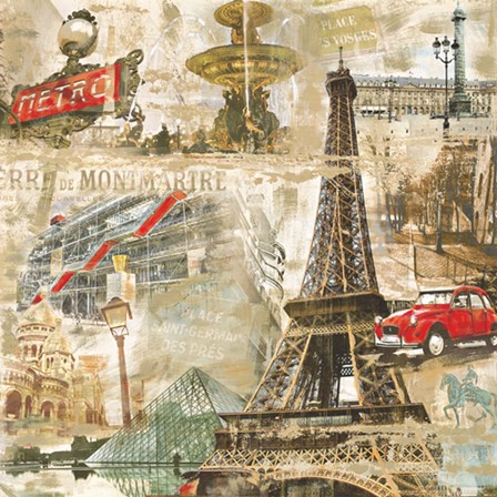 In Paris by Tyler Burke art print