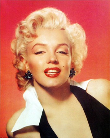 Marilyn Monroe: Red Portrait art print