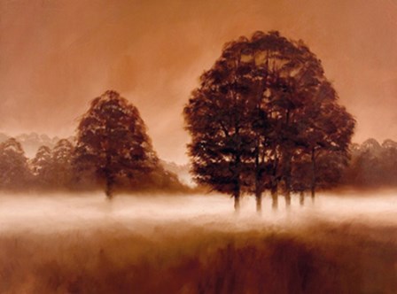 Misty Meadow by Alan Parker art print