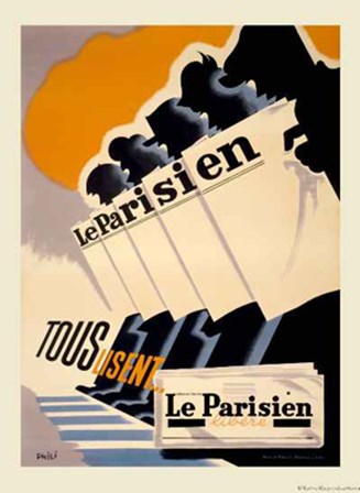 Le Parisien art print