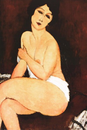 Beautiful Woman by Amedeo Modigliani art print