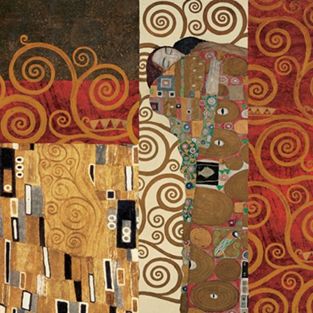 Klimt Details (Fulfillment) by Gustav Klimt art print