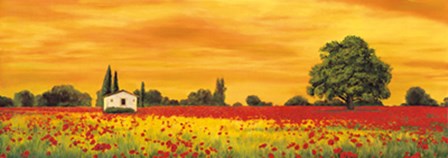 Field of Poppies by Richard Leblanc art print