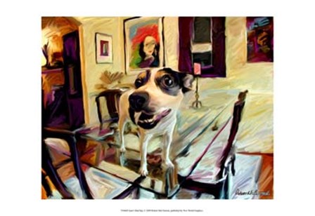 Juan&#39;s Bad Dog by Robert McClintock art print