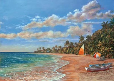 Dream Beach by Klaus Strubel art print