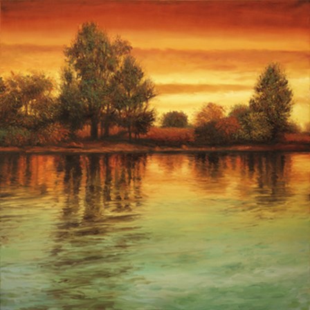 River Sunset I by Neil Thomas art print