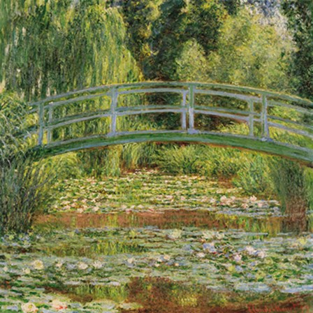 Le pont Japonais, Giverny by Claude Monet art print